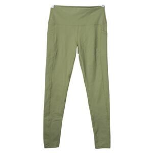 BuffBunny Luna Leggings High Waist Olive Green Size Medium